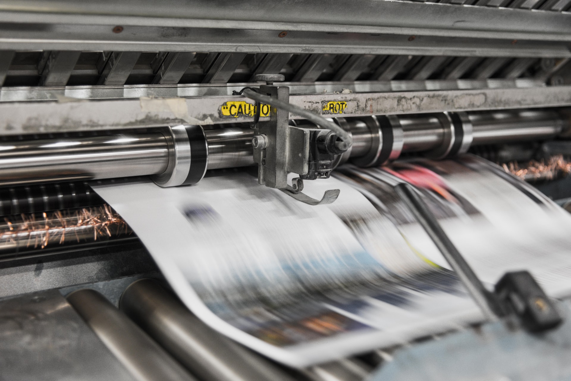 Newspaper printer